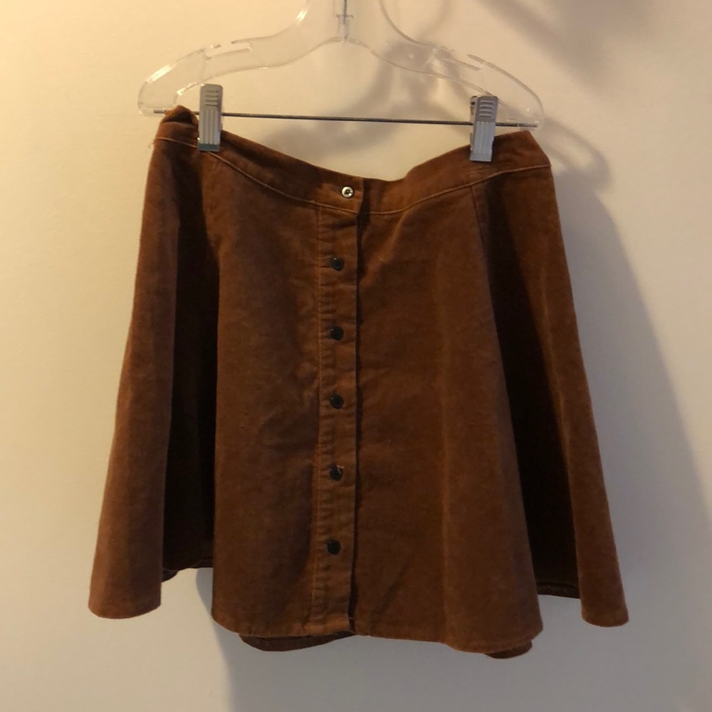 Brown Brandy Melville skirt